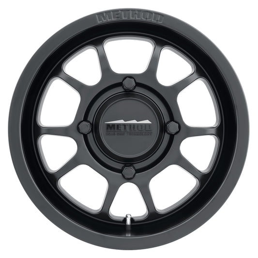 Method MR409 Bead Grip 14x7 / 4+3/13mm Offset / 4x156 / 132mm CB Matte Black Wheel