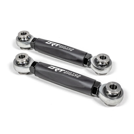 DRT Motorsports Billet Aluminum Barrel Adjustable Sway Bar Link Kit (M10), Polaris