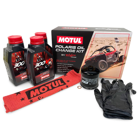 EVP Motulª’ Oil Change Kits, Polaris Pro XP & XP Turbo/S