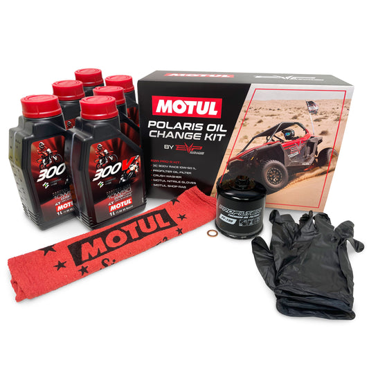 EVP Motulª’ Oil Change Kits, Polaris Pro R