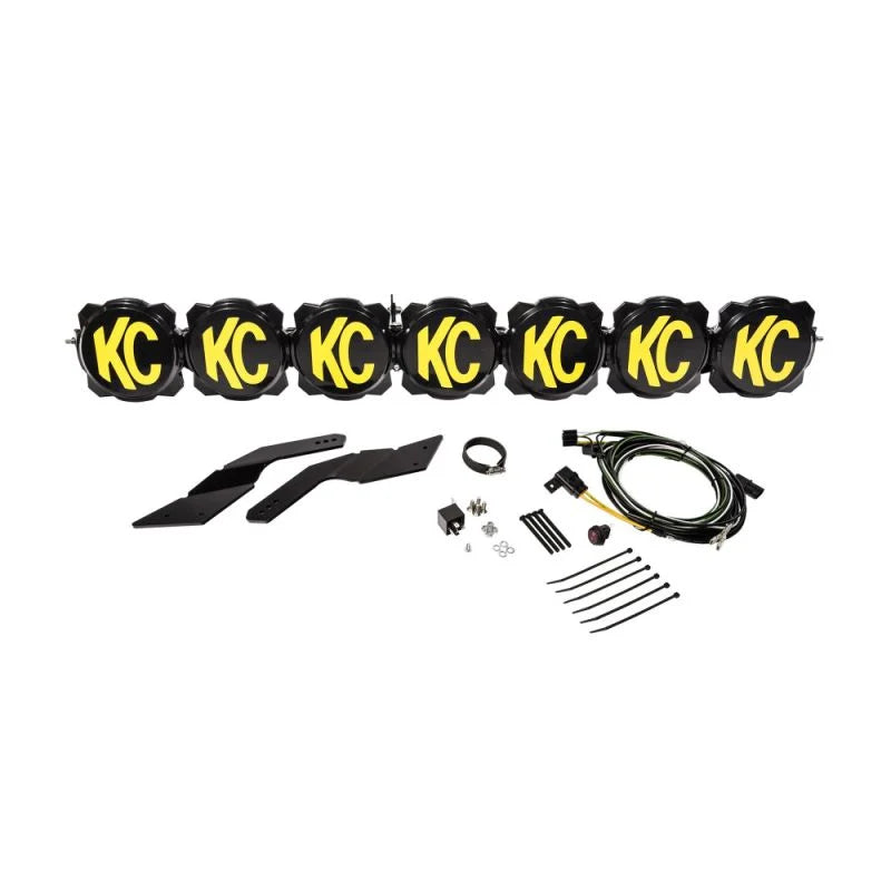 KC HiLiTES Gravity Titan LED Light Bar for 17-23 Cam-Am X3 Overhead - 45in. (7-Light)