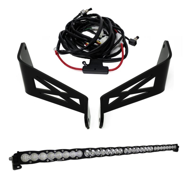 Baja Designs S8 Can-Am Maverick X3 Rock Crawler 40in Roof Mount Kit