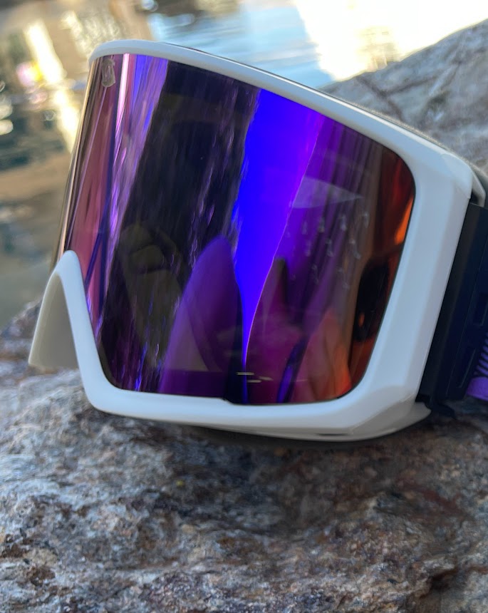 Goggles - White Frame / Blue Camo Strap