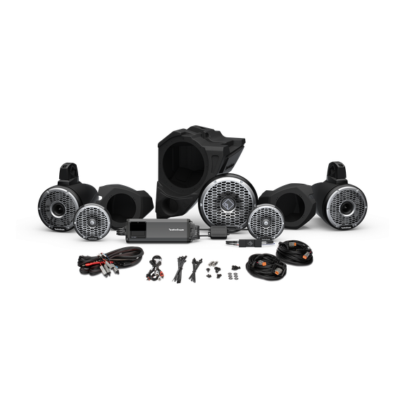 Rockford Fosgate 14+ RZR Stage-6 Audio System For Ride Command (Gen-3)